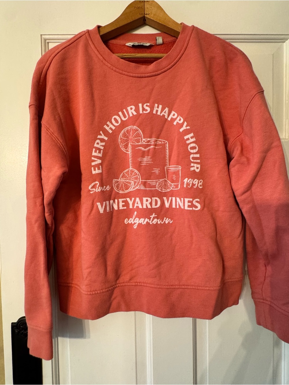 Vineyard Vines pink Graphic Crewneck Sweatshirt
